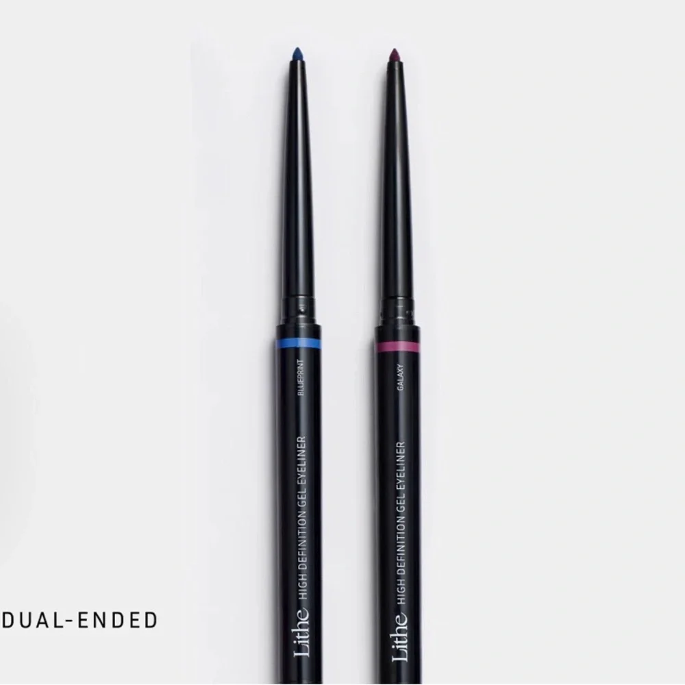Dual-Ended High Definition Gel Eyeliner - Blue and Plum